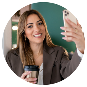 אידית נעים יוצרת תוכן קידום וליווי עסקים באינסטגרם לירדן לוין אימון וייעוץ עסקי